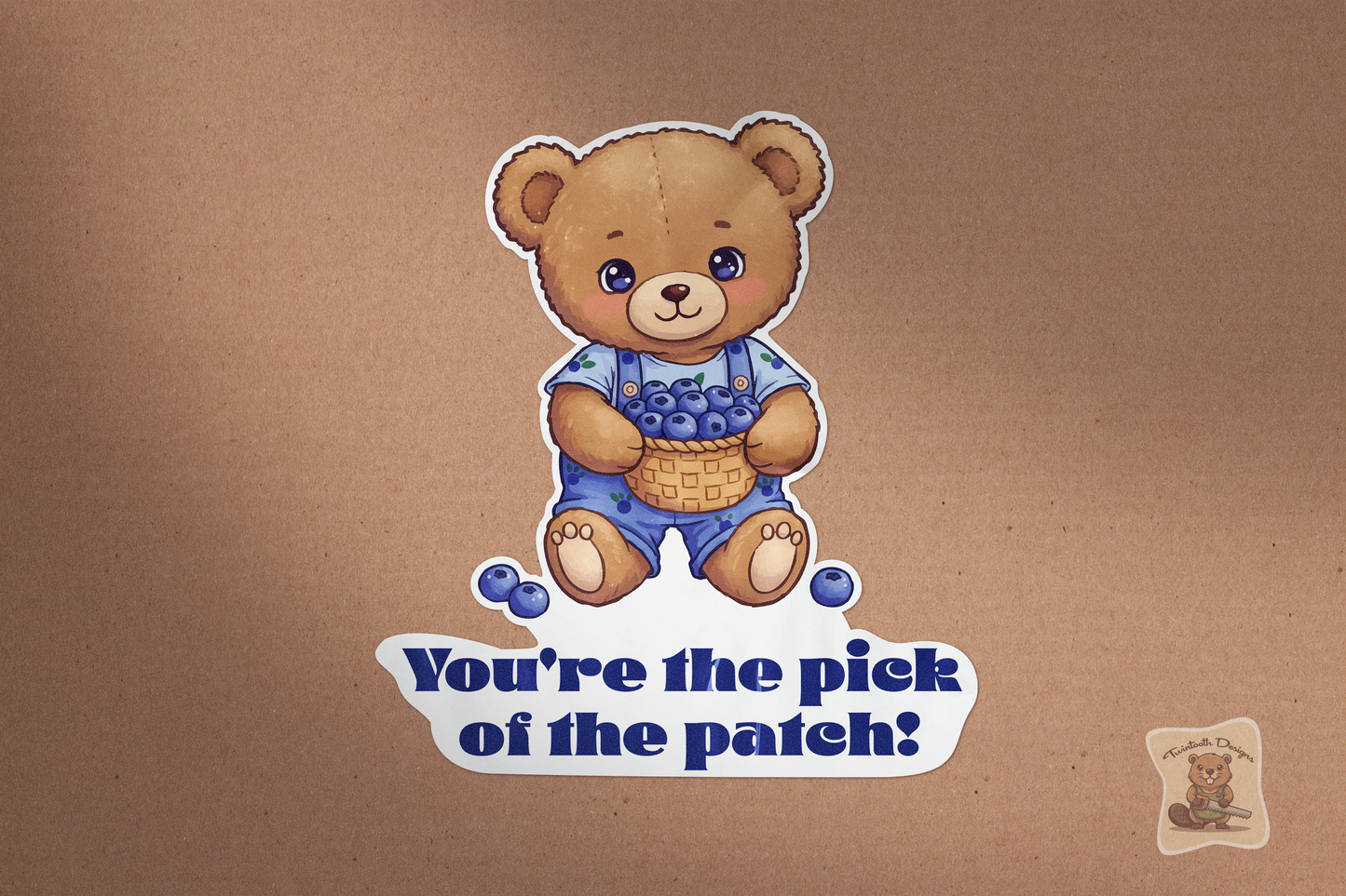 Beary Fruity Stickers
