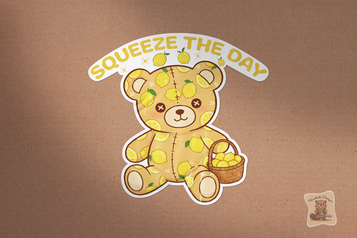Beary Fruity Stickers