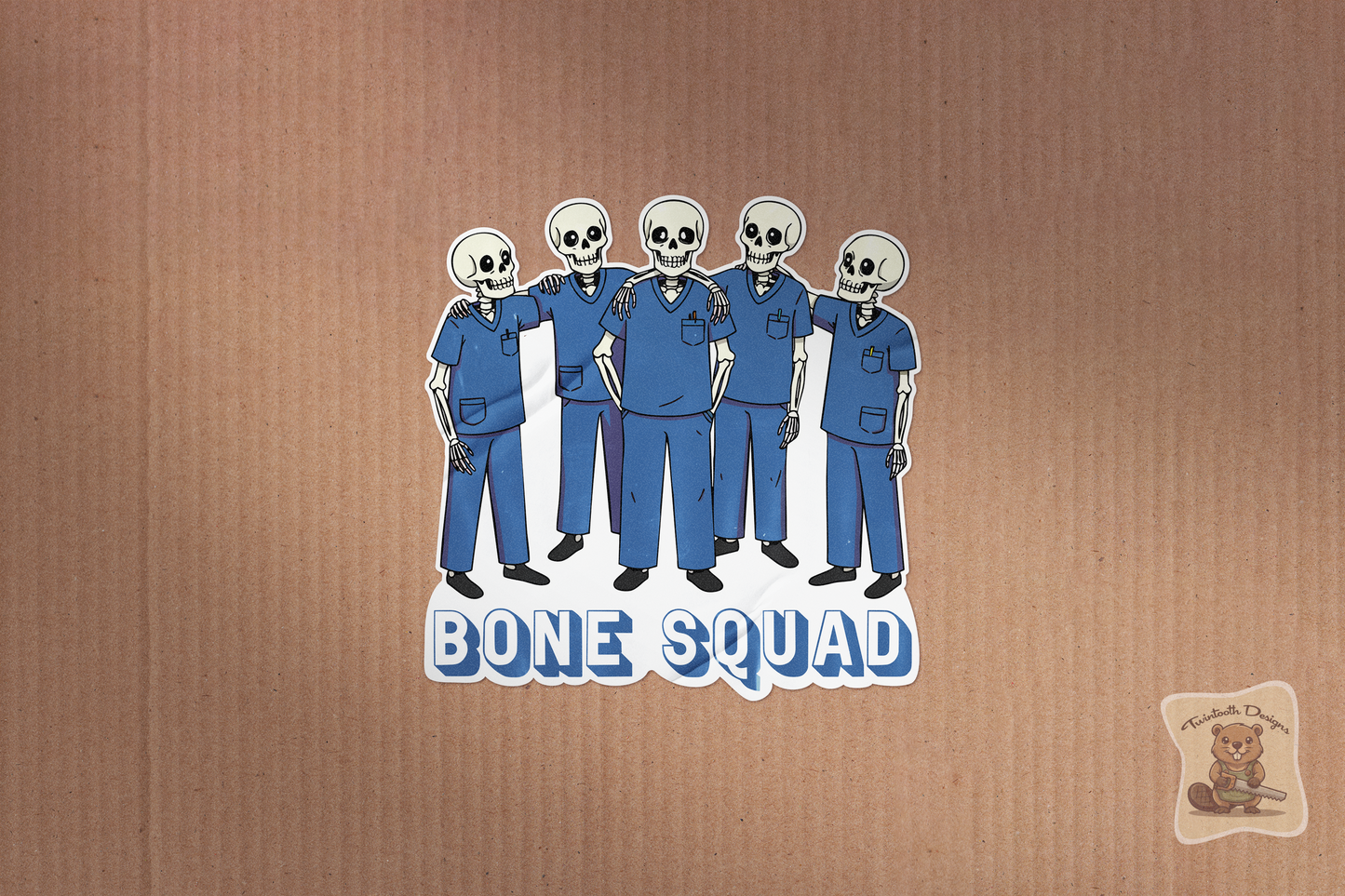 SkeleCrew Stickers